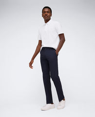 Slim-Fit Stretch Twill Dress Pant Dark Navy