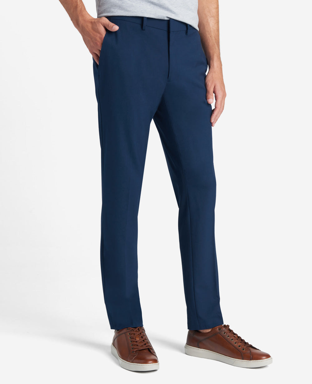Skinny-Fit Stretch Performance Dress Pant Bright Blue
