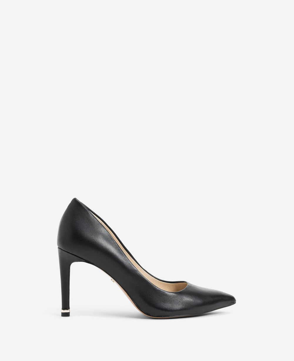Riley 85 Leather Heel with Rebound Black