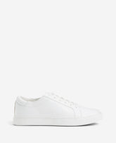 Women's Leather Kam Sneaker White