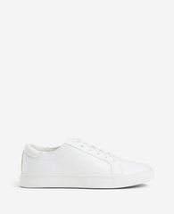 Women's Leather Kam Sneaker White