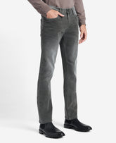 Slim-Fit Recycled Stretch Denim Jean Laight - Medium Grey