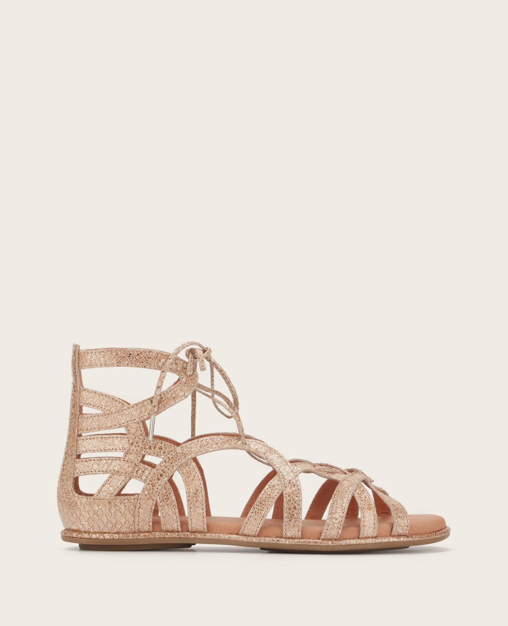 GENTLE SOULS - Break My Heart Gladiator Sandal Gold