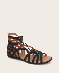 GENTLE SOULS - Break My Heart Gladiator Sandal Black