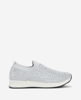 REACTION- The Cameron Jewel Jogger Slip-On Sneaker Grey
