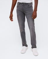 Slim-Fit Recycled Stretch Denim Jean Laight - Grey
