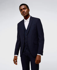 Kenneth Cole Reaction Ready Flex Suit Separate Jacket Navy