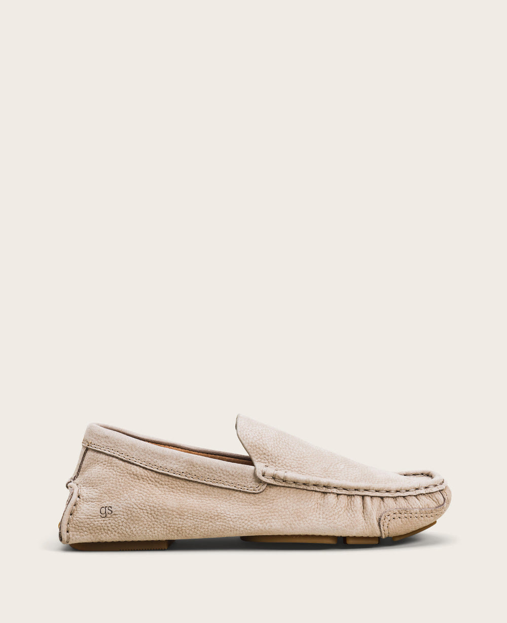 GENTLE SOULS - Mateo Driver Loafer Mushroom
