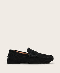 GENTLE SOULS - Mateo Driver Penny Loafer Black