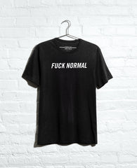 Site Exclusive! F Normal T-Shirt Black
