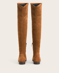 GENTLE SOULS - Emma Over-The-Knee Suede Boot Luggage