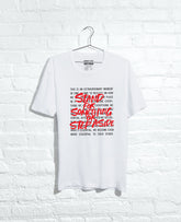 Site Exclusive! Stand For Something T-shirt White