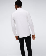 Performance Slim Fit Button Down Shirt White