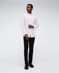Performance Slim Fit Button Down Shirt White