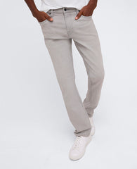 Slim-Fit Recycled Stretch Denim Jean Barnes - Light Grey