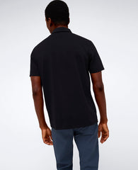 Performance Button Polo Black