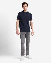 Performance Button Polo Navy
