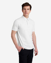 Performance Button Polo White
