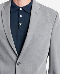 Kenneth Cole Reaction Slim-Fit Stretch Suit Separate Jacket Light Grey