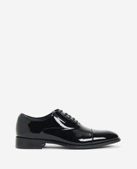 Site Exclusive! Tully Patent Leather Cap Toe Black