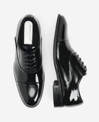 Site Exclusive! Tully Patent Leather Cap Toe Black