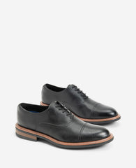 REACTION - Klay Cap Toe Oxford with Flex Black