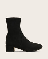 GENTLE SOULS - Ella Micro Suede Stretch Bootie Black