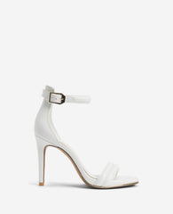 Brooke Bridal Ankle Strap Heeled Sandal Ivory