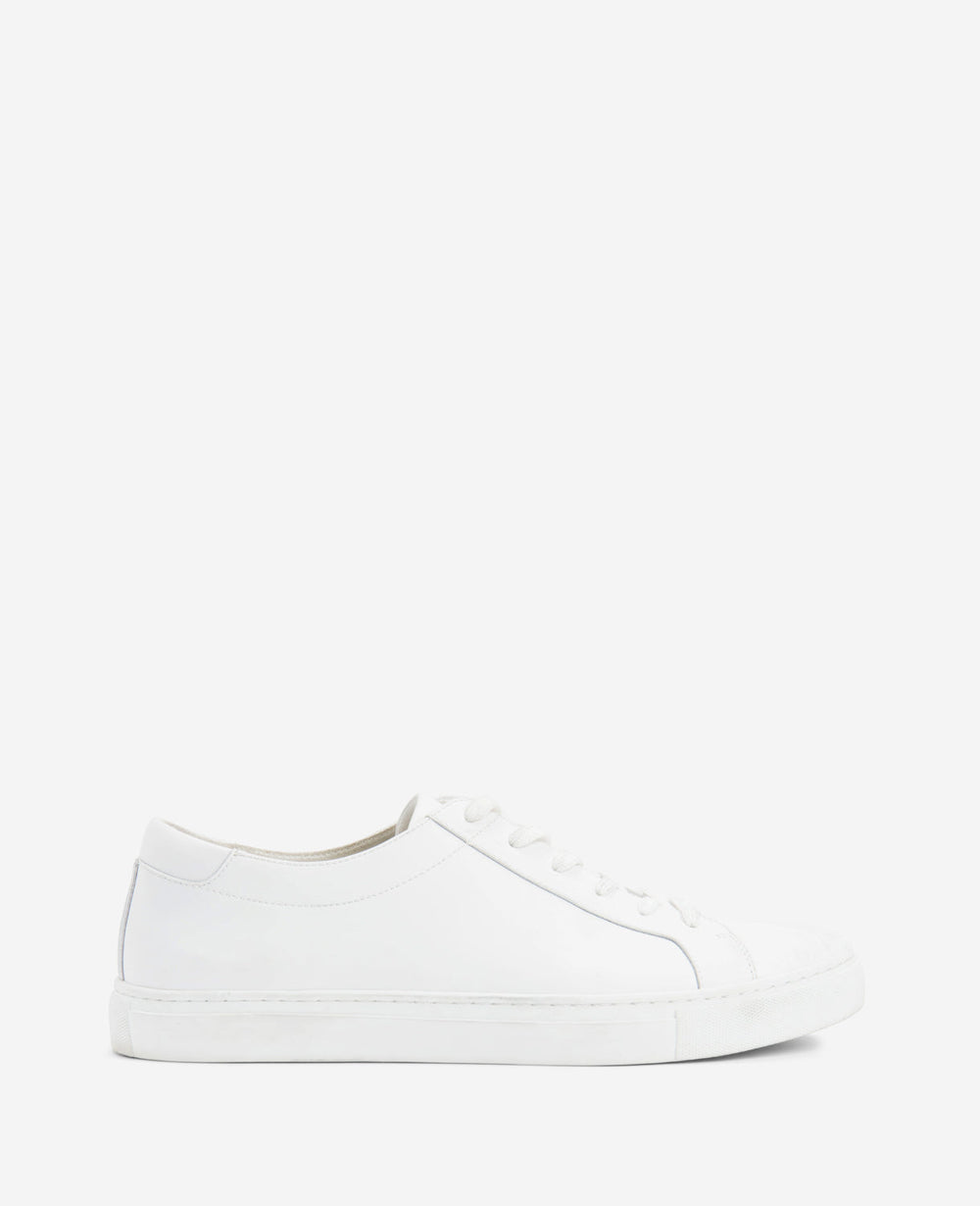 Site Exclusive! Men's Kam Leather Sneaker White