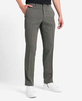 Slim-Fit Tic Weave Dress Pant Medium Grey
