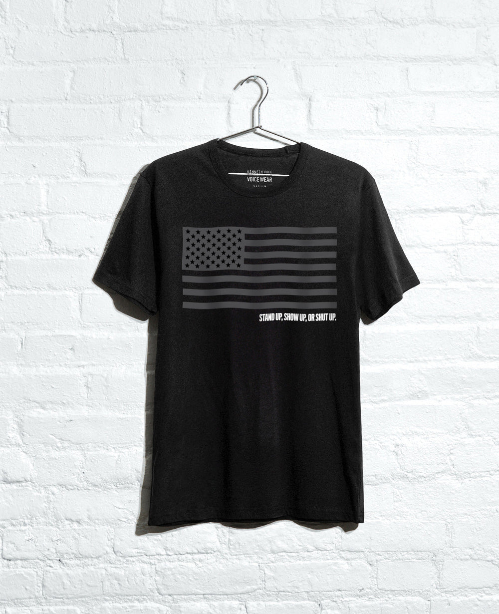 Site Exclusive! Stand Up, Show Up, or Shut Up T-Shirt Black