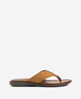 Sand Leather Thong Sandal Tobacco
