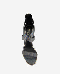 Brooke Cross Strap Heeled Sandal Black/Multi Micro