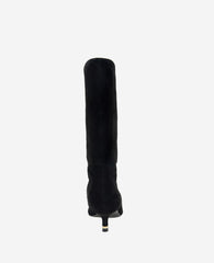 Meryl Suede Bootie Black Suede