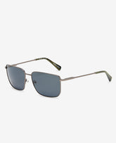Square Titanium Sunglasses Gunmetal