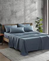 Solution Solid Sheet Set Blue