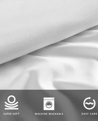 Solution Solid Sheet Set White