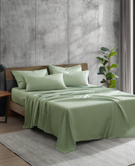 Solution Solid Sheet Set Green