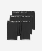 Micro Stretch Boxer Briefs 3-Pack Black
