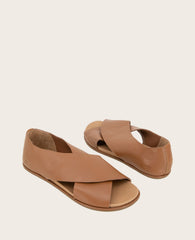 GENTLE SOULS - Laniey X-Band Leather Sandal Luggage