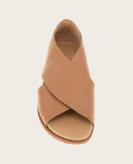 GENTLE SOULS - Laniey X-Band Leather Sandal Luggage