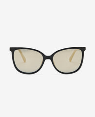 Square Ultem Sunglasses Black