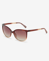 Square Ultem Sunglasses Brown