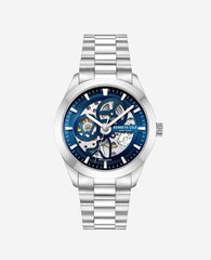 Mechanical Stainless Steel Watch Silver