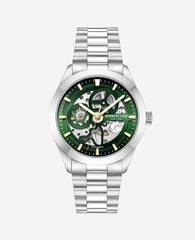 Mechanical Stainless Steel Watch Silver