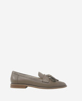 Lyra Leather Loafer Shitake Leather