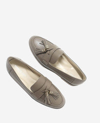 Lyra Leather Loafer Shitake Leather