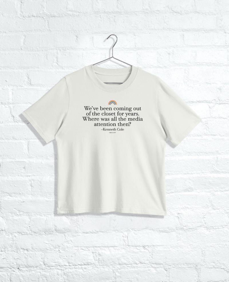 Men's CLOSET Regular Tee Faded Bone