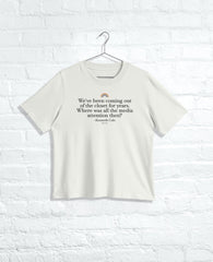 Men's CLOSET Regular Tee Faded Bone