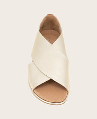 GENTLE SOULS - Laniey X-Band Leather Sandal Champagne